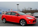 2012 Race Red Ford Focus SEL Sedan #90100315