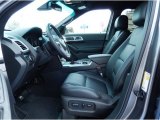 2014 Ford Explorer Limited Charcoal Black Interior