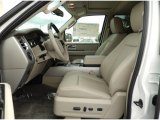 2014 Ford Expedition EL Limited 4x4 Stone Interior