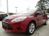 2014 Ruby Red Ford Focus SE Sedan #90124934