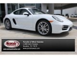 2014 White Porsche Cayman  #90125157