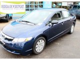 2011 Royal Blue Pearl Honda Civic DX-VP Sedan #90124915