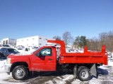 2014 Victory Red Chevrolet Silverado 3500HD WT Regular Cab 4x4 Dump Truck #90125451