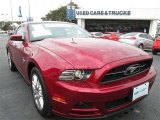 2014 Ruby Red Ford Mustang V6 Premium Coupe #90124870