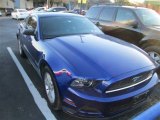 2013 Deep Impact Blue Metallic Ford Mustang V6 Coupe #90124863