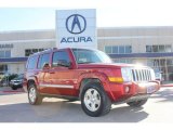 2006 Inferno Red Pearl Jeep Commander Limited 4x4 #90124779