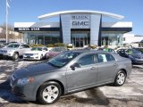 2008 Dark Gray Metallic Chevrolet Malibu Hybrid Sedan #90125090