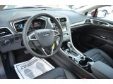 2014 Ford Fusion SE EcoBoost Charcoal Black Interior