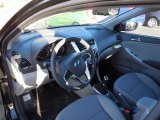 2014 Hyundai Accent SE 5 Door Gray Interior