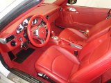2012 Porsche 911 Carrera 4 GTS Cabriolet Carrera Red Natural Leather Interior