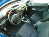 2014 Subaru Impreza WRX Premium 5 Door Black Interior