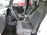 2009 Jeep Wrangler Unlimited X 4x4 Front Seat