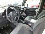 2009 Jeep Wrangler Unlimited X 4x4 Dark Slate Gray/Medium Slate Gray Interior