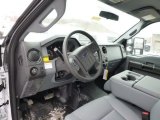 2014 Ford F450 Super Duty XL Regular Cab 4x4 Dump Truck Steel Interior