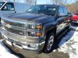 2014 Brownstone Metallic Chevrolet Silverado 1500 LTZ Z71 Crew Cab 4x4 #90185292