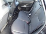 2014 Subaru Impreza WRX Limited 5 Door Rear Seat