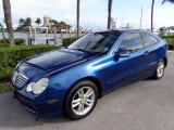 2002 Orion Blue Metallic Mercedes-Benz C 230 Kompressor Coupe #90185734