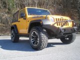 2012 Dozer Yellow Jeep Wrangler Sport 4x4 #90185955