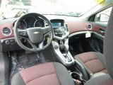 2012 Chevrolet Cruze LT Jet Black/Sport Red Interior