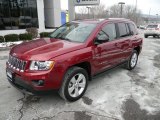 2012 Deep Cherry Red Crystal Pearl Jeep Compass Latitude 4x4 #90185794
