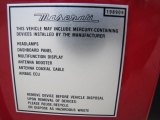 2006 Maserati GranSport Coupe Info Tag