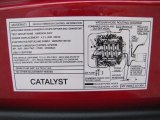 2006 Maserati GranSport Coupe Info Tag