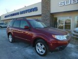 2010 Camellia Red Pearl Subaru Forester 2.5 X Premium #90185914