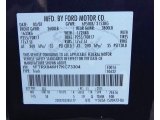 2007 F150 Color Code for Dark Blue Pearl Metallic - Color Code: DX