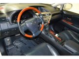 2011 Lexus RX 450h Hybrid Black Interior