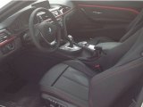 2014 BMW 4 Series 428i Coupe Black Interior