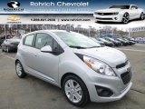 2014 Silver Ice Chevrolet Spark LS #90269604