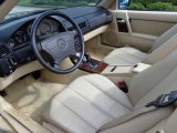 1995 Mercedes-Benz SL 320 Roadster Parchment Beige Interior