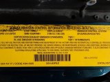 1995 Mercedes-Benz SL 320 Roadster Info Tag