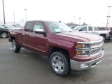 Deep Ruby Metallic Chevrolet Silverado 1500 in 2014