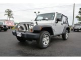 2012 Bright Silver Metallic Jeep Wrangler Sport 4x4 #90277210