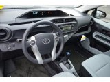 2014 Toyota Prius c Hybrid One Gray Interior