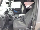 2014 Jeep Wrangler Willys Wheeler 4x4 Front Seat