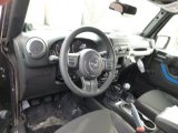 2014 Jeep Wrangler Willys Wheeler 4x4 Black Interior