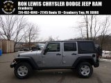 2014 Billet Silver Metallic Jeep Wrangler Unlimited Sport S 4x4 #90297676