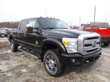 2014 Ford F250 Super Duty Platinum Crew Cab 4x4 Front 3/4 View