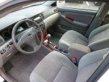 2007 Toyota Corolla LE Gray Interior