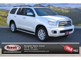 2013 Blizzard White Pearl Toyota Sequoia Platinum 4WD #90297524