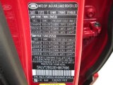 2014 Range Rover Evoque Color Code for Firenze Red Metallic - Color Code: 868