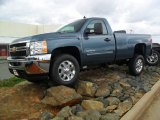 2012 Blue Granite Metallic Chevrolet Silverado 2500HD LT Regular Cab 4x4 #90297948