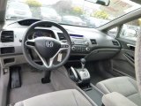 2011 Honda Civic LX Sedan Gray Interior
