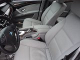 2009 BMW 5 Series 535xi Sedan Grey Dakota Leather Interior