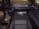 2014 Audi S7 Prestige 4.0 TFSI quattro Black Valcona w/Diamond Contrast Stitching Interior