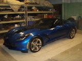 Night Race Blue Metallic Chevrolet Corvette in 2014