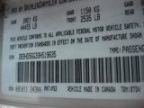 2003 Intrepid Color Code for Bright Silver Metallic - Color Code: PS2