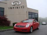 2007 Laser Red Infiniti G 35 Coupe #9028063
